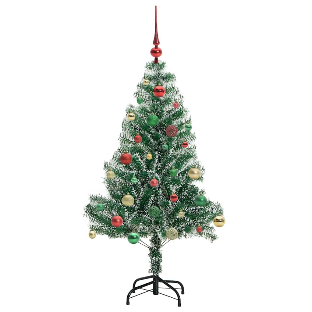 Umělý Vánoční Stromeček Se Sněhem A Led Osvětlením 150 Cm