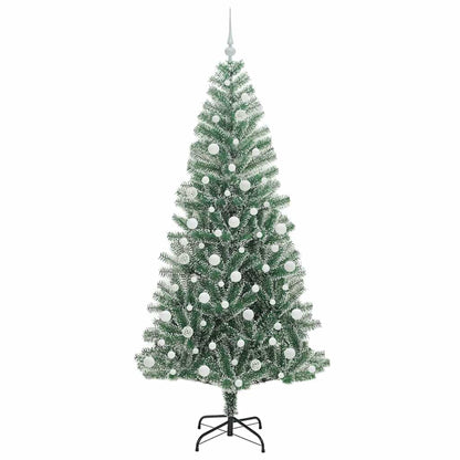 Umělý Vánoční Stromeček Se Sněhem A Led Osvětlením 210 Cm