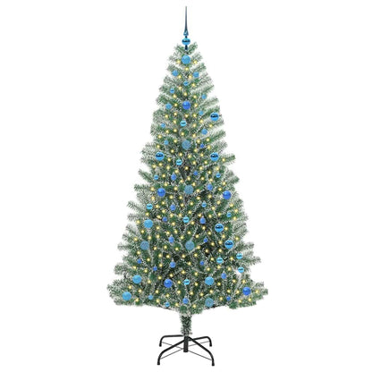 Umělý Vánoční Stromeček Se Sněhem A Led Osvětlením 210 Cm