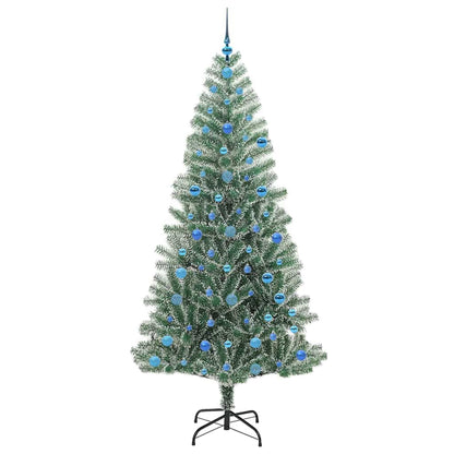 Umělý Vánoční Stromeček Se Sněhem A Led Osvětlením 210 Cm