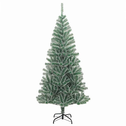 Umělý Vánoční Stromeček Se Sněhem A Led Osvětlením 210 Cm