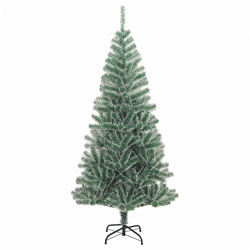 Umělý Vánoční Stromeček Se Sněhem A Led Osvětlením 240 Cm