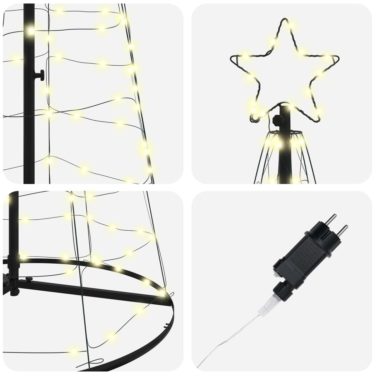 Led Vánoční Strom Železo