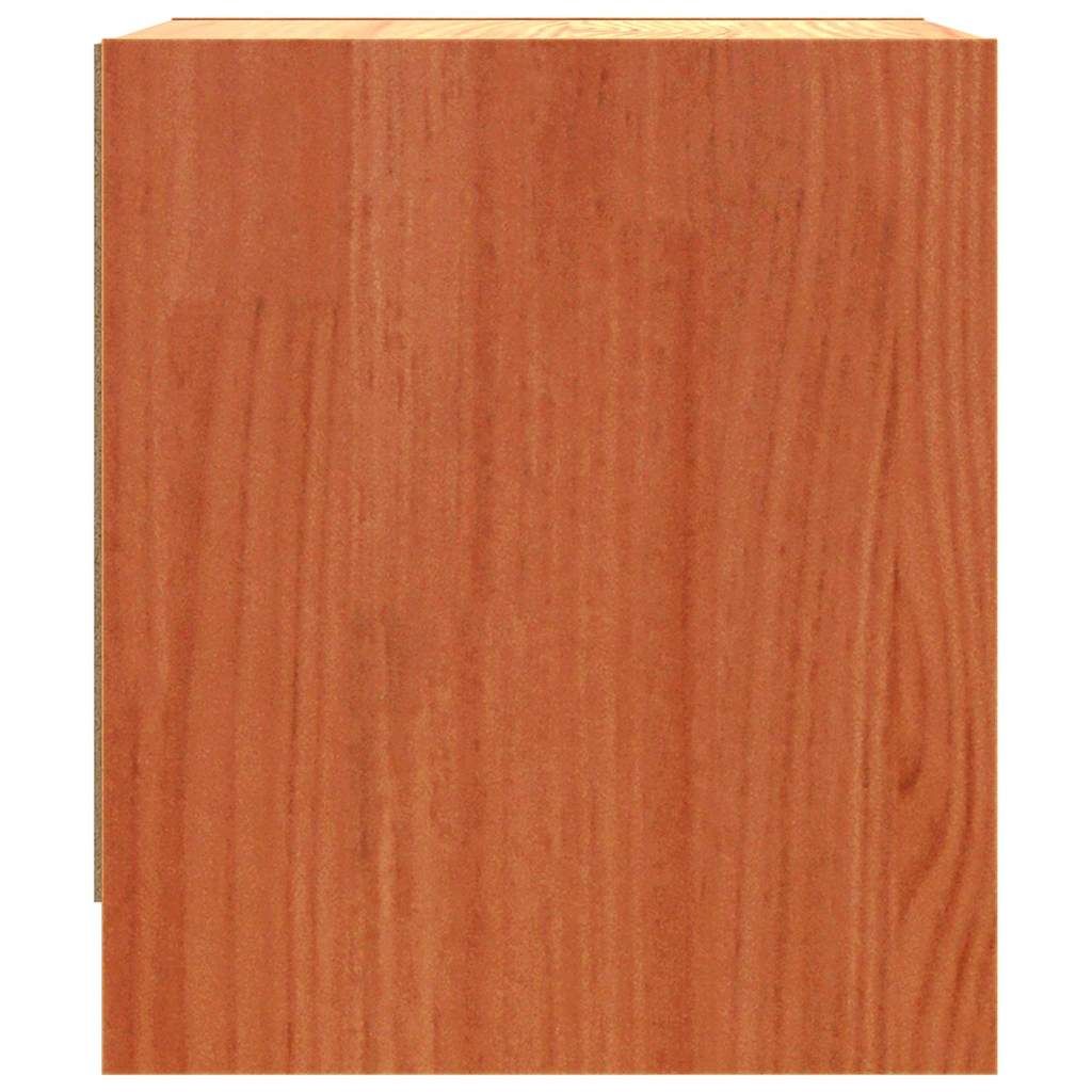 Noční Stolky 2 Pcs Voskově Hnědá 40 X 30.5 X 35.5 Cm