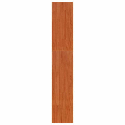 Knihovna Voskově Hnědá 80 X 30 X 167,5 Cm Masivní Borové Dřevo