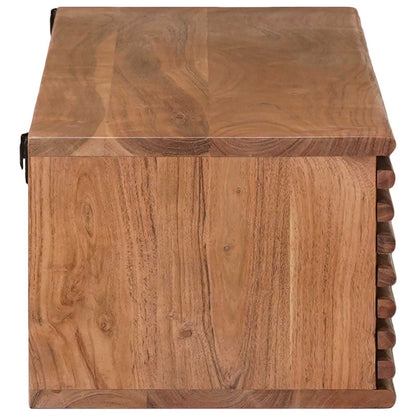 Televizní Skříň S Úložištěm Přírodní 105 X 30 X 22,5 Cm