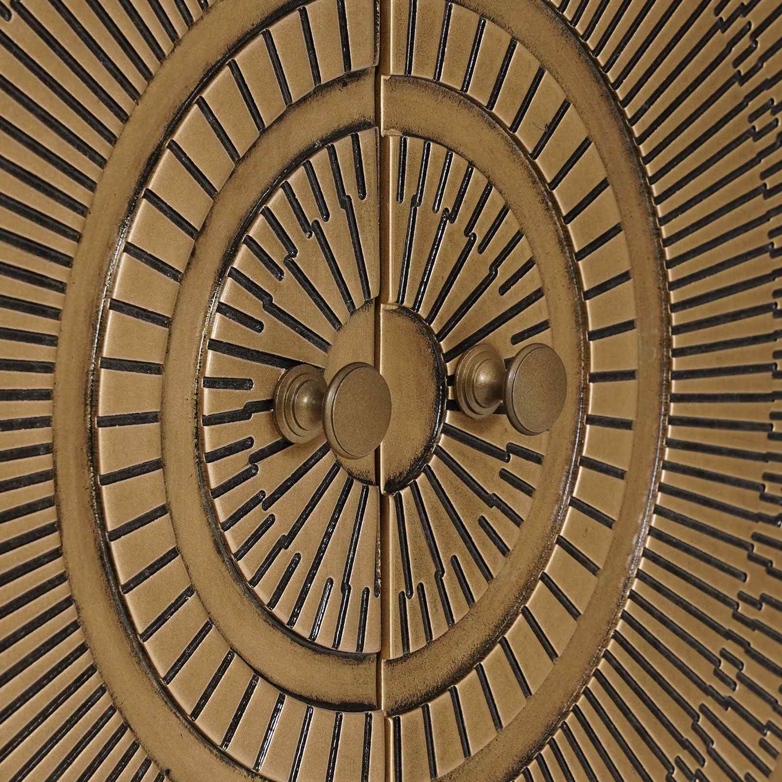 Servírovací Skříň Mosaz 53,5 X 30 X 70 Cm