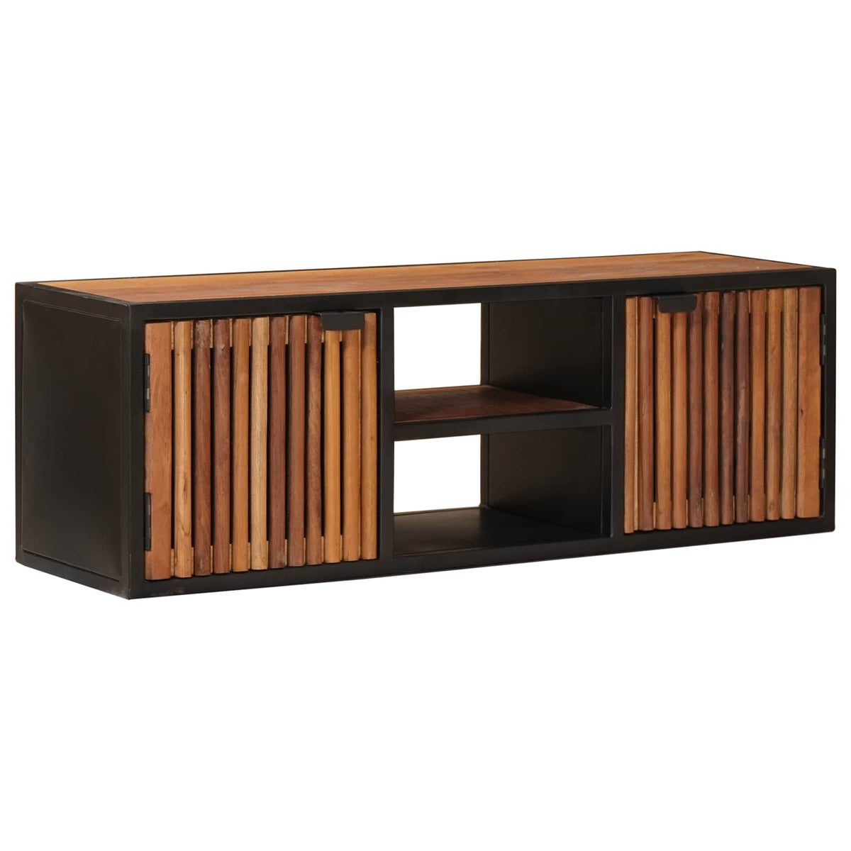 Ručně Vyrobená Tv Skříň 105 X 30 X 35 Cm Masivní Mangové Dřevo