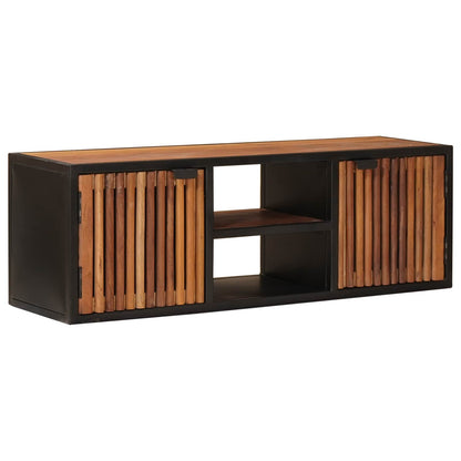 Ručně Vyrobená Tv Skříň 105 X 30 X 35 Cm Masivní Mangové Dřevo