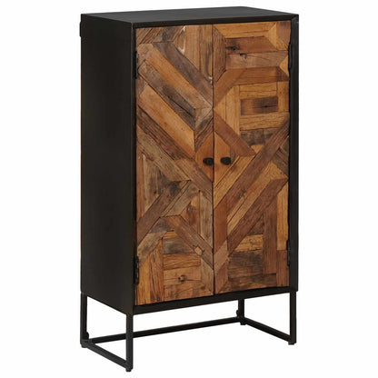 Vysoký Bufet 53 X 30 X 95 Cm Masivní Dřevěné A Zpracované Dřevo