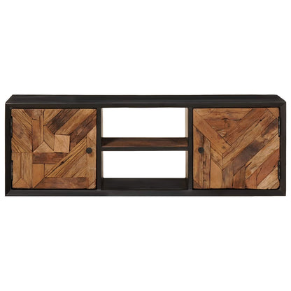 Televizní Skříň S Policí S Úložištěm Se Dveřmi 105 X 30 X 35 Cm