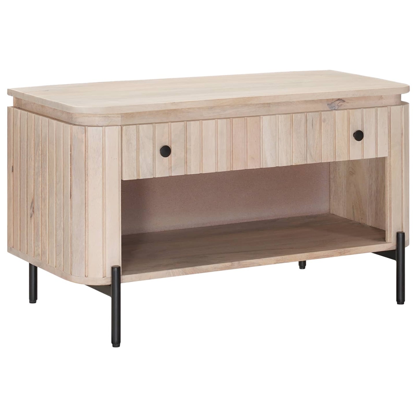 Lavička Na Boty Se Zásuvkou S Policí 85 X 37 X 48 Cm