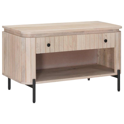 Lavička Na Boty Se Zásuvkou S Policí 85 X 37 X 48 Cm