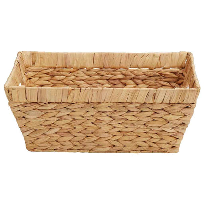 Úložné Koše 2 Ks Vodní Hyacint 38 X 28 X 15 Cm Přírodní