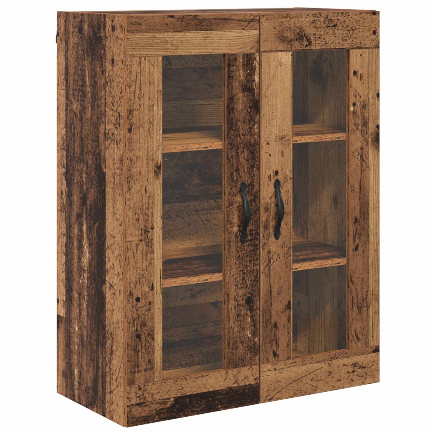 Vysoký Bufet Staré Dřevo 69,5 X 34 X 90 Cm Kompozitní Dřevo
