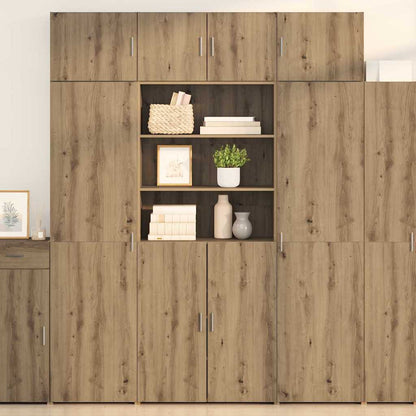 Úložná Skříňka 80 X 42,5 X 225 Cm Kompozitní Dřevo