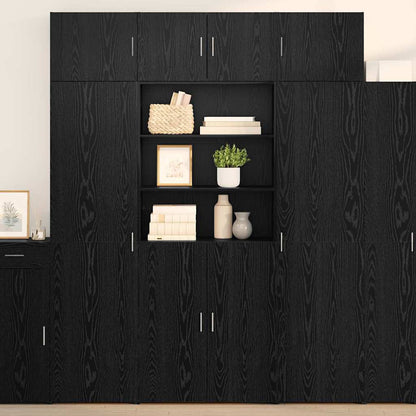 Úložná Skříňka 80 X 42,5 X 225 Cm Kompozitní Dřevo