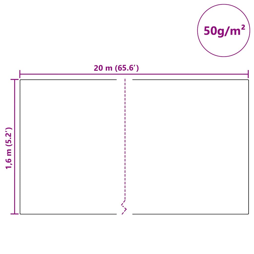 Fleece Pro Ochranu Rostlin Před Mrazem Zelená 20 X 1,6 M