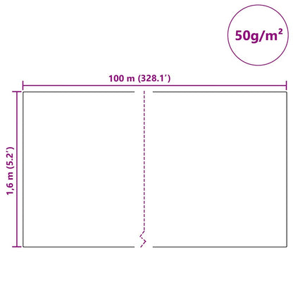 Fleece Pro Ochranu Rostlin Před Mrazem Béžová 100 X 1,6 M