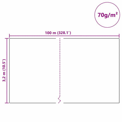 Fleece Pro Ochranu Rostlin Před Mrazem Béžová 100 X 3,2 M