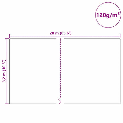 Fleece Pro Ochranu Rostlin Před Mrazem Béžová 20 X 3,2 M