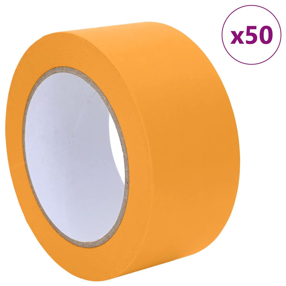 Maskovací Pásky Pro Malíře 50 Ks Žlutá 50Mm X 50M Papír