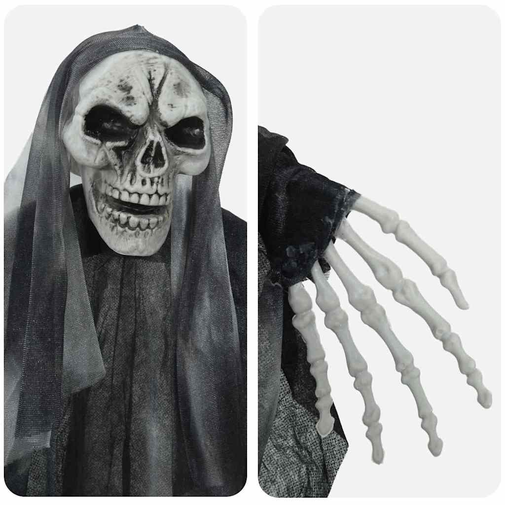 Halloweenský Visící Duch 3 Ks Černá 66 X 110 Cm Polyester