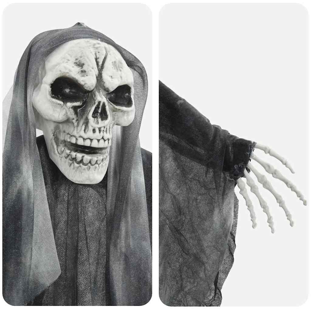 Halloweenský Visící Duch 3 Ks Černá 66 X 110 Cm Polyester