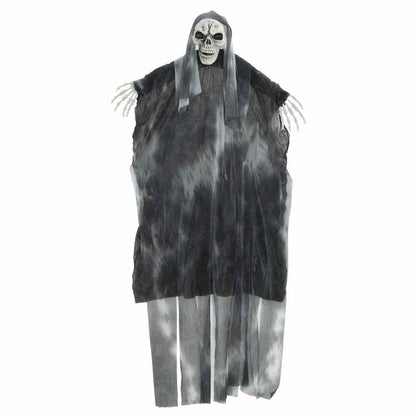 Halloweenský Visící Duch 3 Ks Černá 66 X 110 Cm Polyester