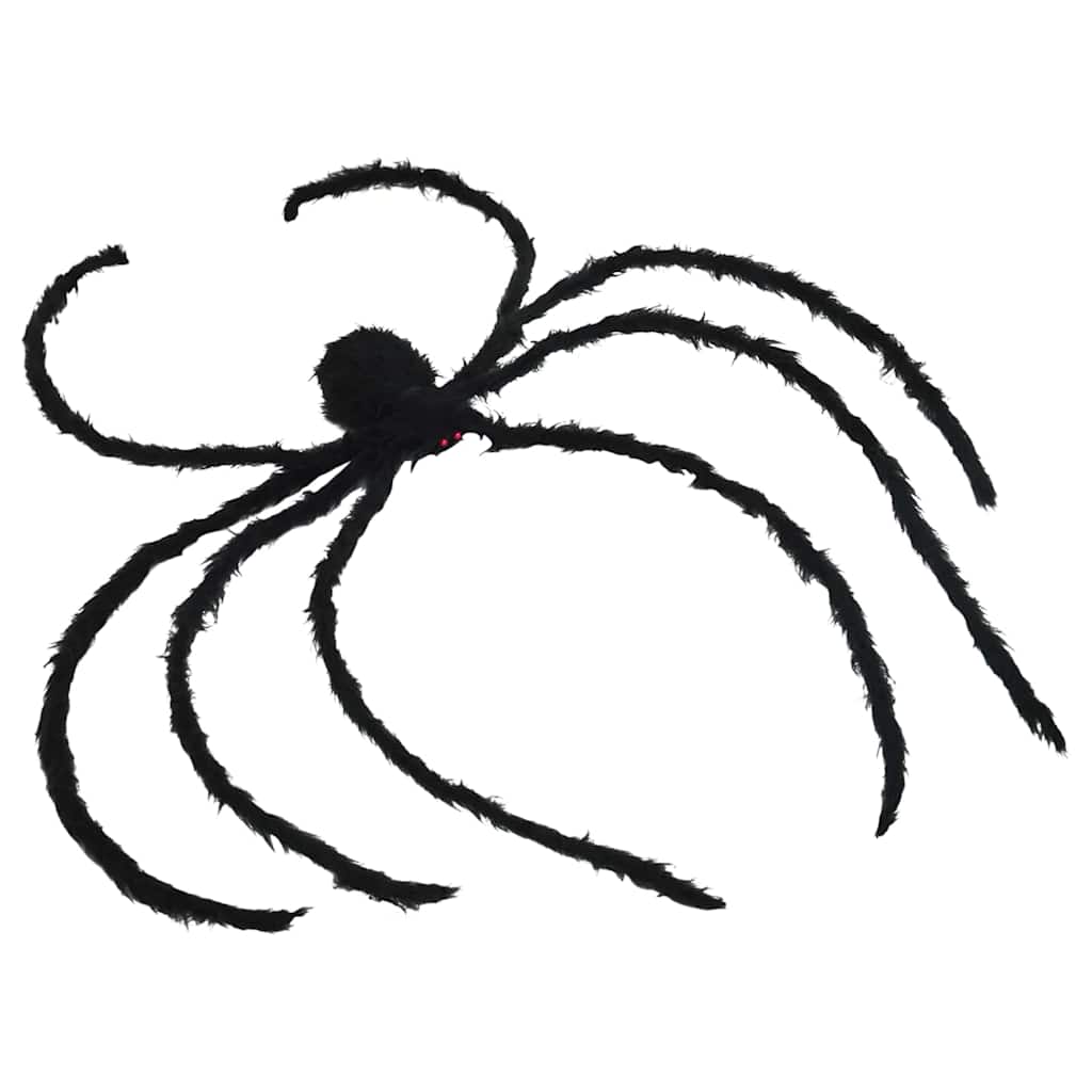 Halloweenská Pavoučí Dekorace 3 Ks Černá