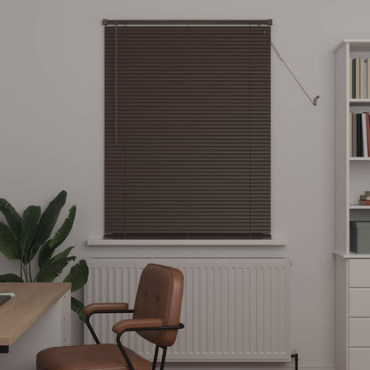 Venet Školní Žaluzie Tmavě Hnědá S Vzorem 150 X 70 Cm 25 Mm Pvc