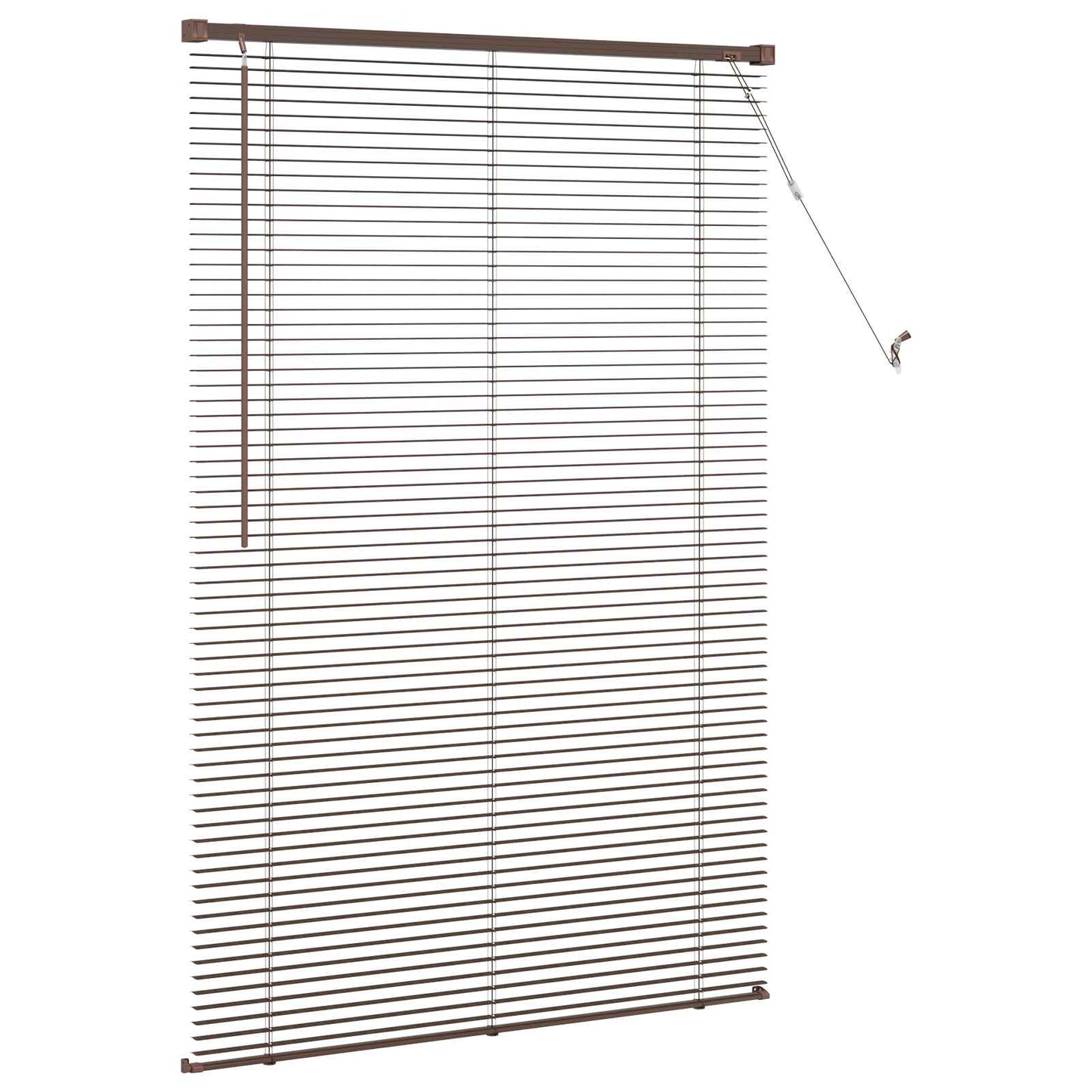 Venet Školní Žaluzie Tmavě Hnědá S Vzorem 150 X 70 Cm 25 Mm Pvc