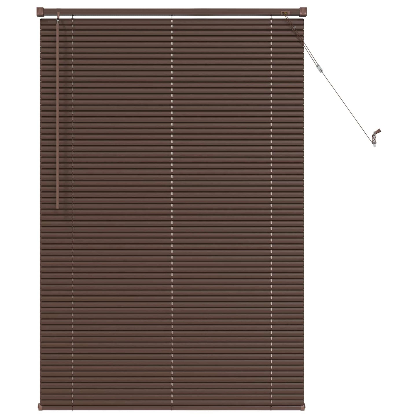 Venet Školní Žaluzie Tmavě Hnědá S Vzorem 150 X 70 Cm 25 Mm Pvc