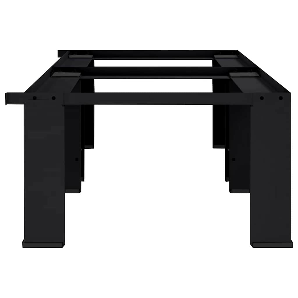 Podstavec Na Pračku 2 Ks Černý 127 X 54,5 X 32,5 Cm Ocel
