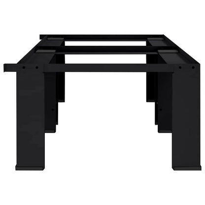 Podstavec Na Pračku 2 Ks Černý 127 X 54,5 X 32,5 Cm Ocel