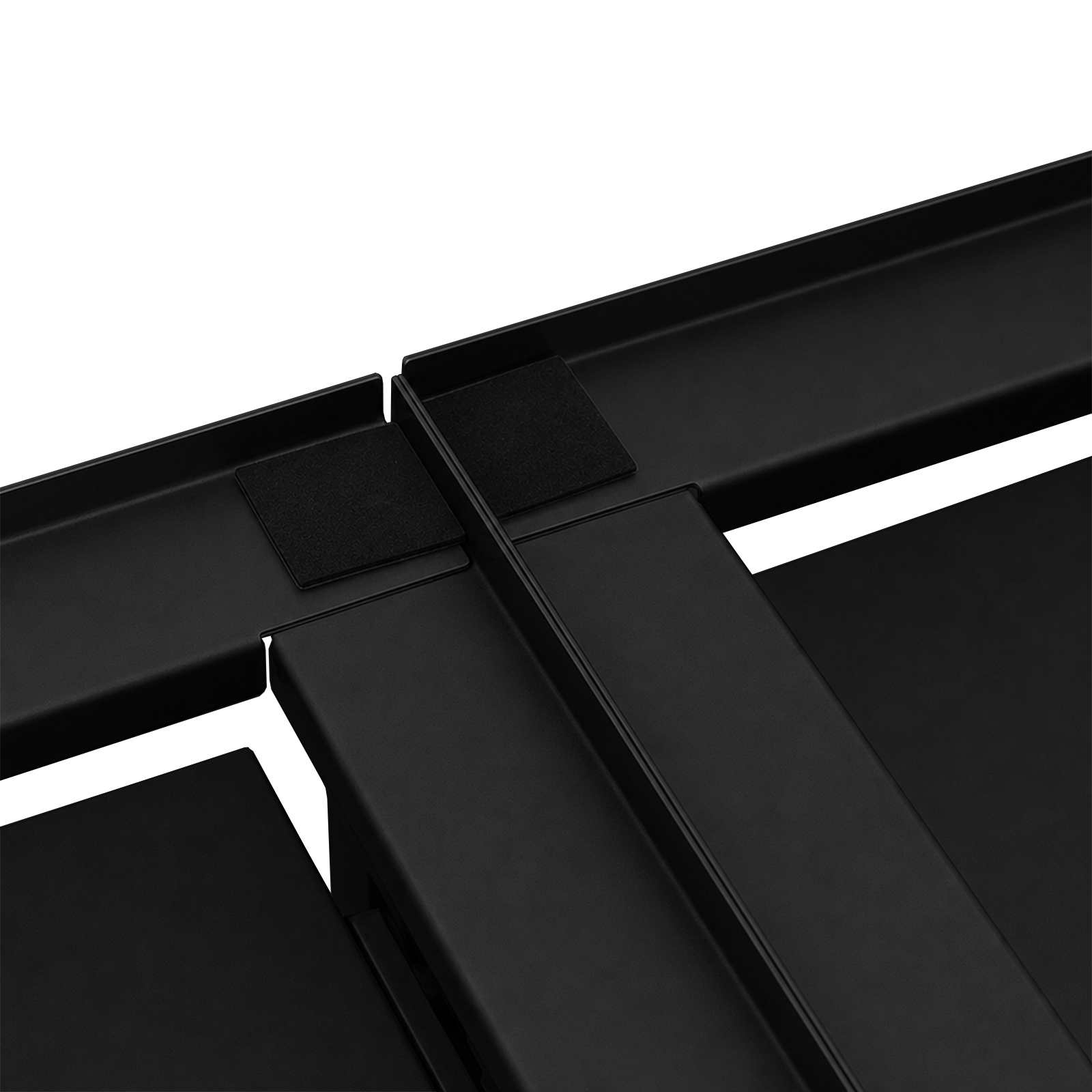 Podstavec Na Pračku 2 Pcs Černý 120 X 56 X 52 Cm Ocel