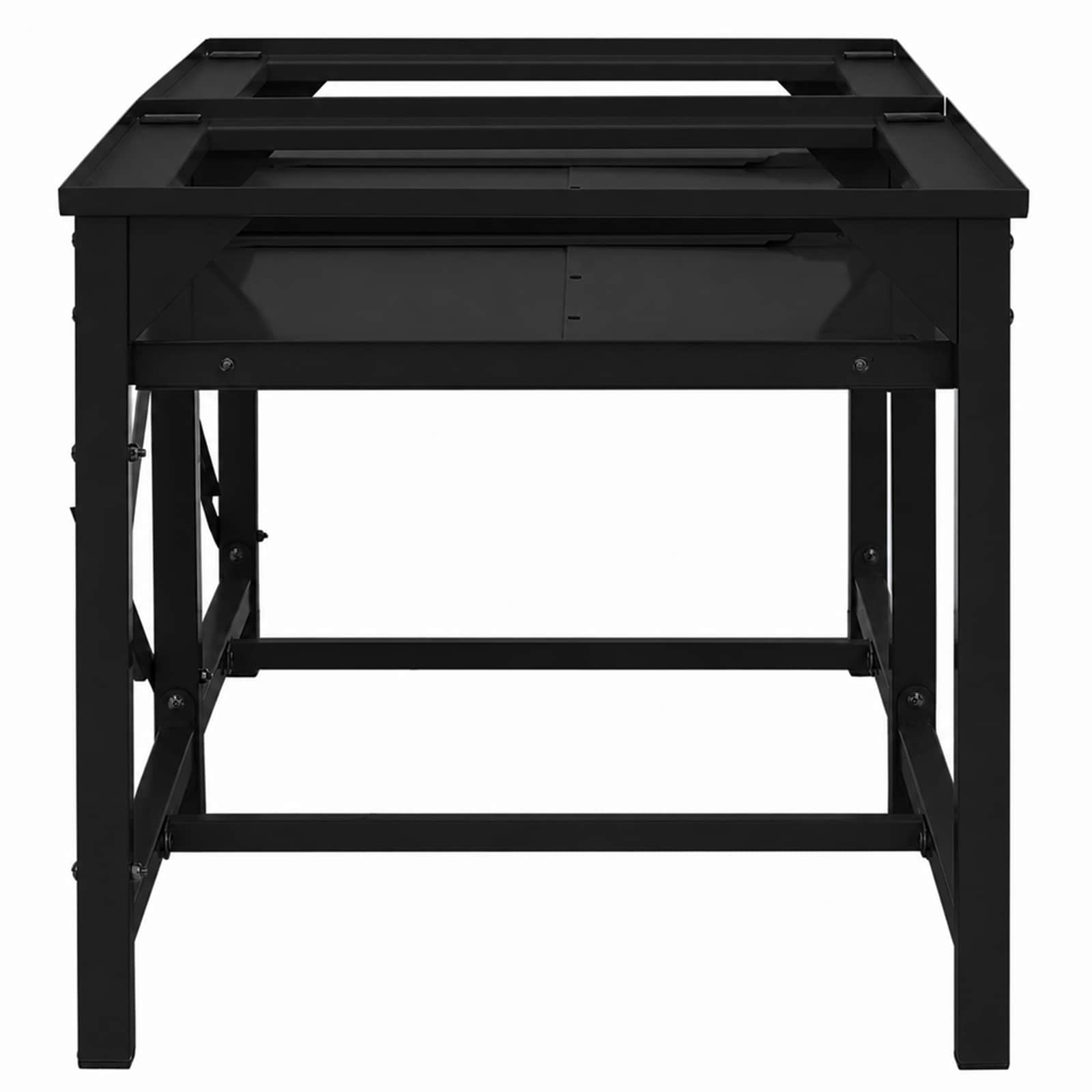 Podstavec Na Pračku 2 Pcs Černý 120 X 56 X 52 Cm Ocel