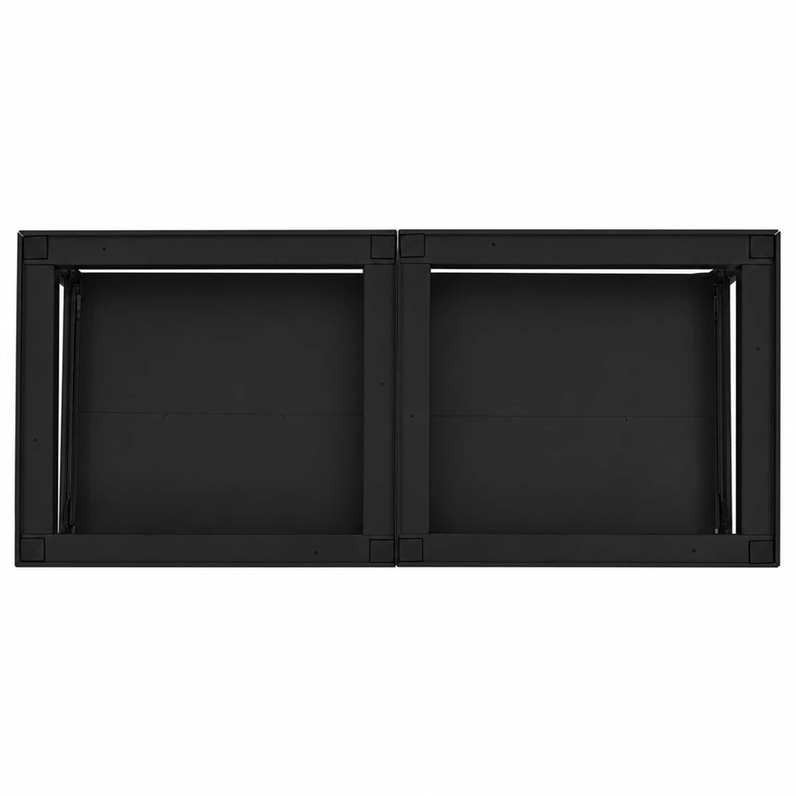 Podstavec Na Pračku 2 Pcs Černý 120 X 56 X 52 Cm Ocel