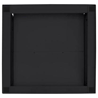 Podstavec Na Pračku Černý 62 X 60,5 X 32,5 Cm Ocel
