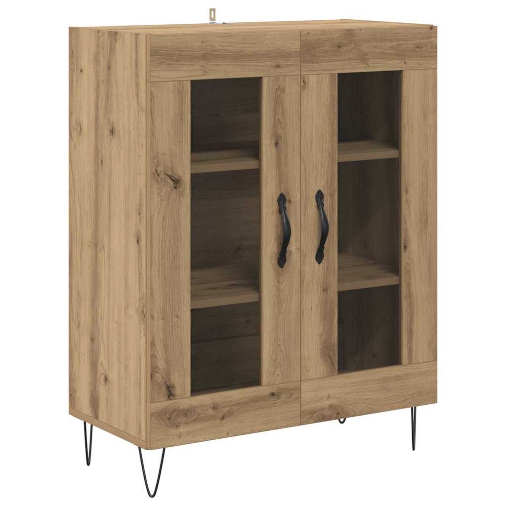 Servírovací Skříň Artisanový Dub 69,5 X 34 X 90 Cm