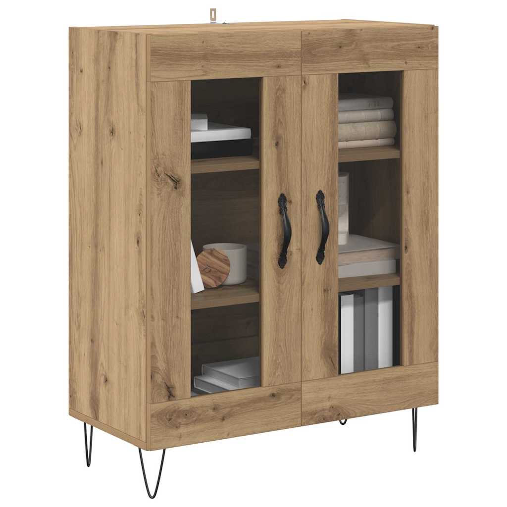 Servírovací Skříň Artisanový Dub 69,5 X 34 X 90 Cm