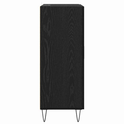 Servírovací Skříň Černý Dub 69,5 X 34 X 90 Cm Kompozitní Dřevo