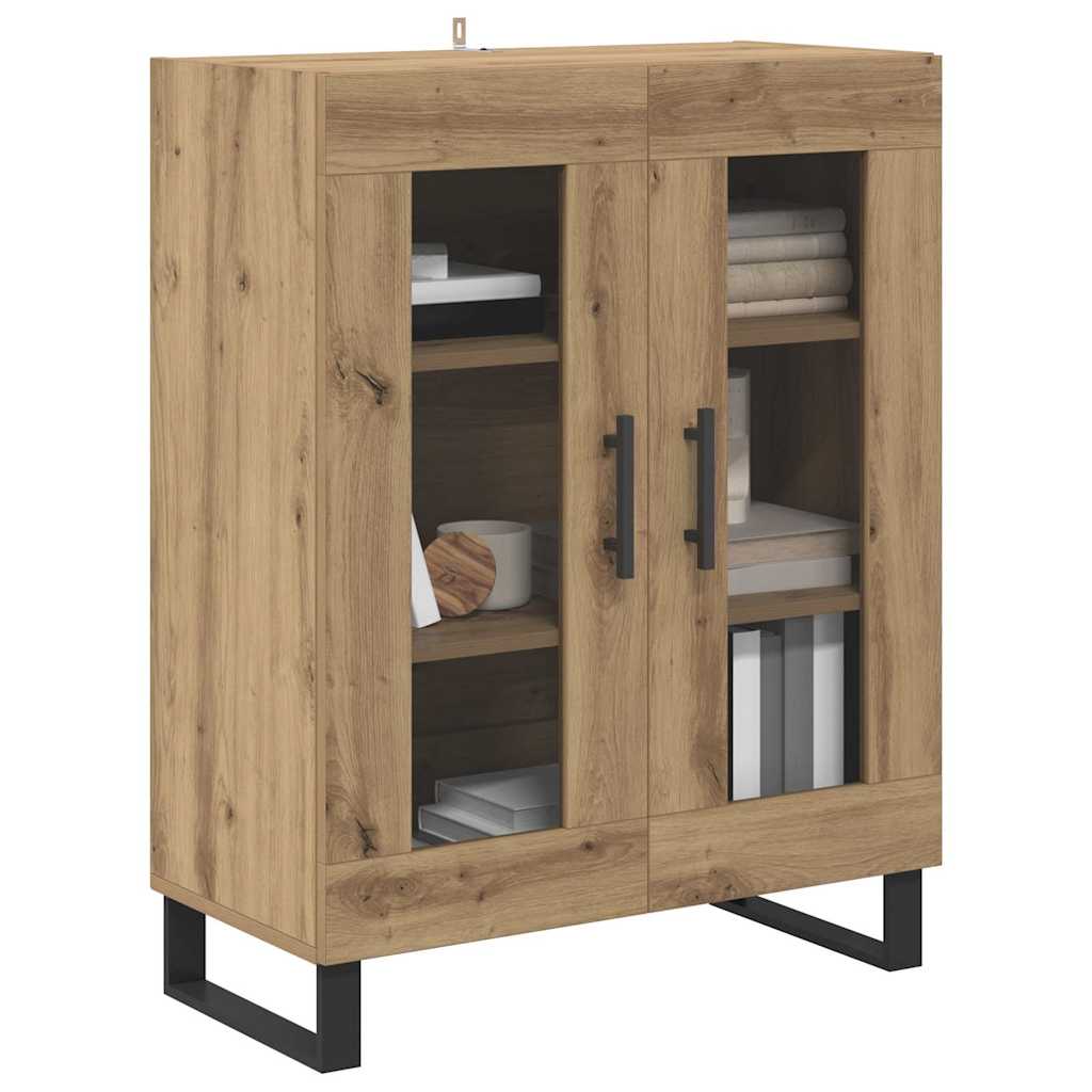 Servírovací Skříň Artisanový Dub 69,5 X 34 X 90 Cm