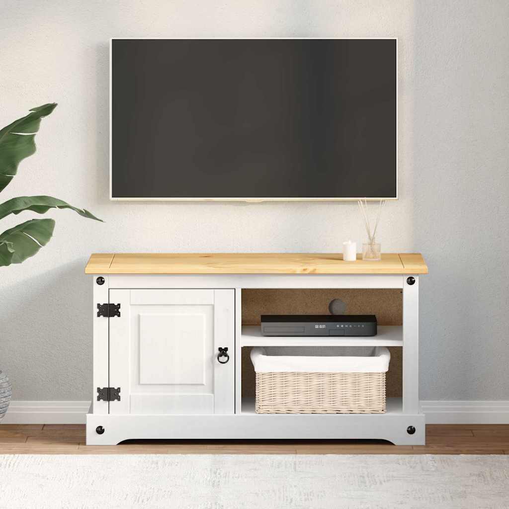 Televizní Skříň Corona Bílá 100 X 40 X 52 Cm
