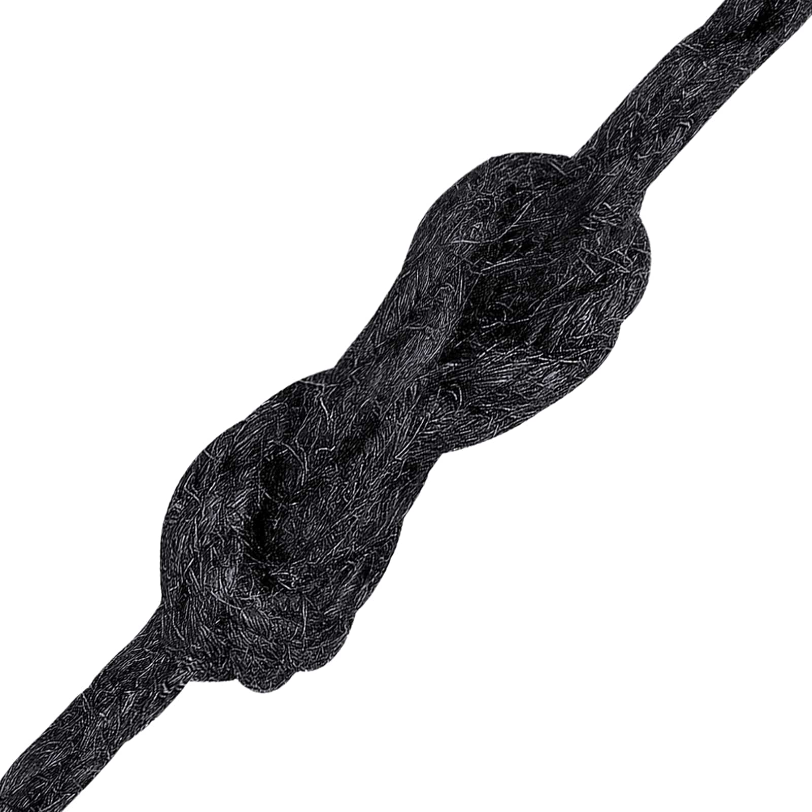 Jutové Lano 10 Ks 2 Mm Černá 100% Jute Tossa