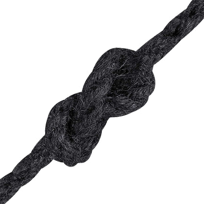 Jutové Lano 4 Černá 100% Jute Tossa