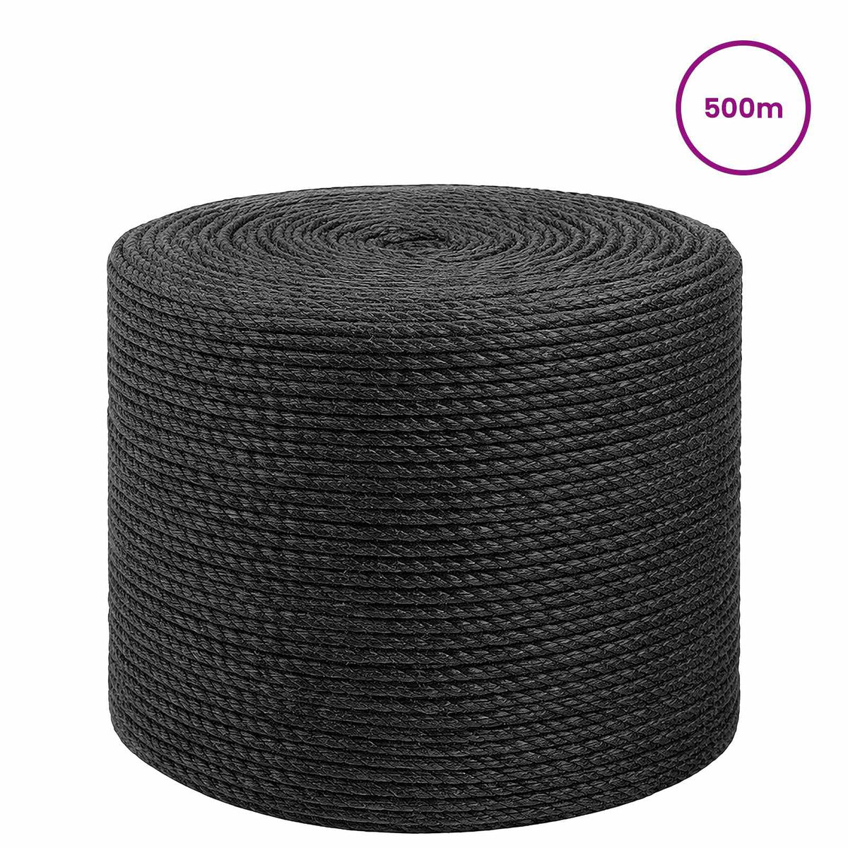 Jutové Lano 4 Černá 100% Jute Tossa