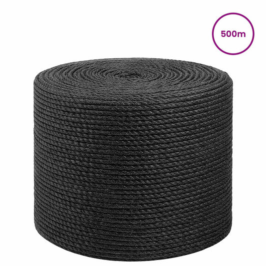 Jutové Lano 4 Černá 100% Jute Tossa