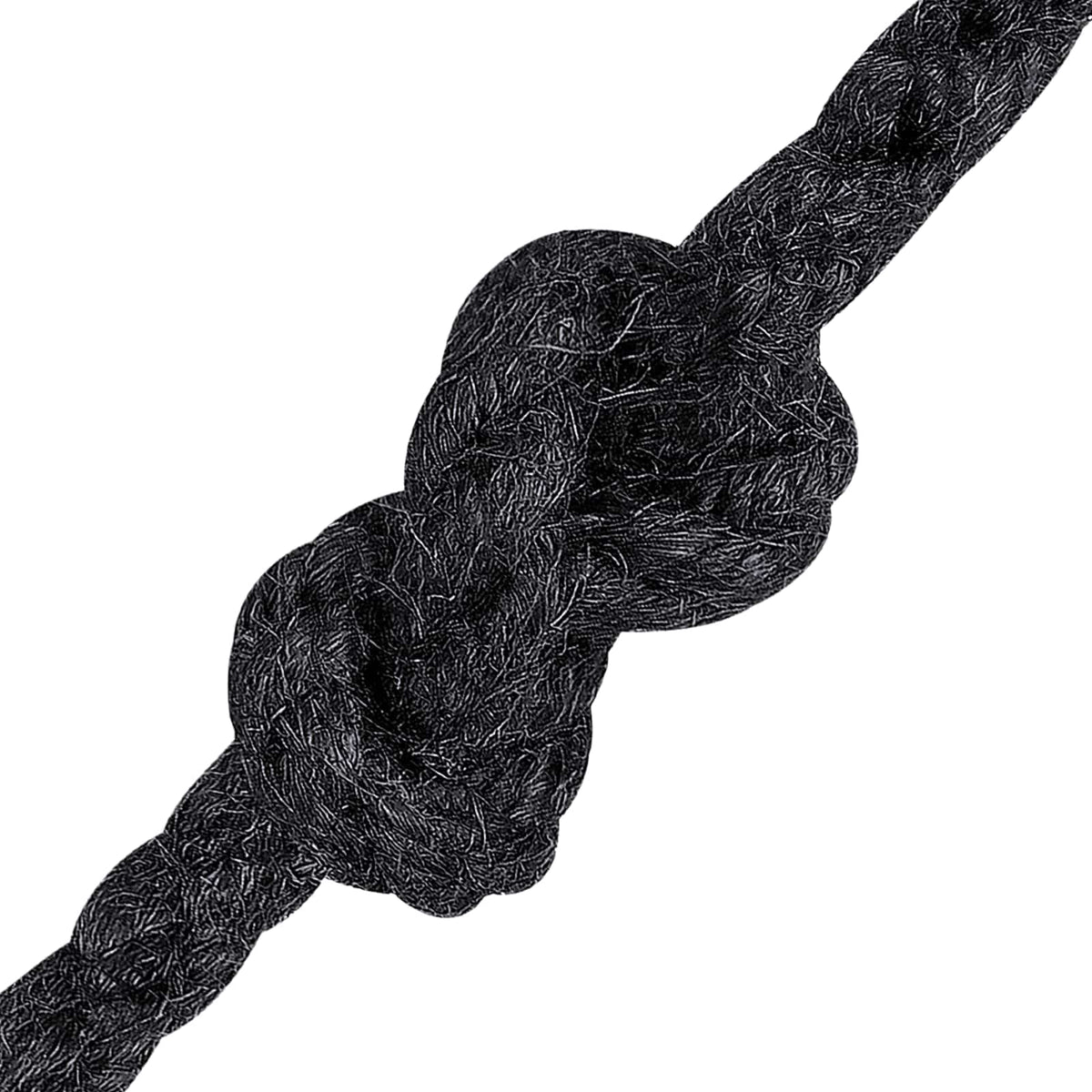 Jutové Lano 8 Mm Černá 100% Jute Tossa