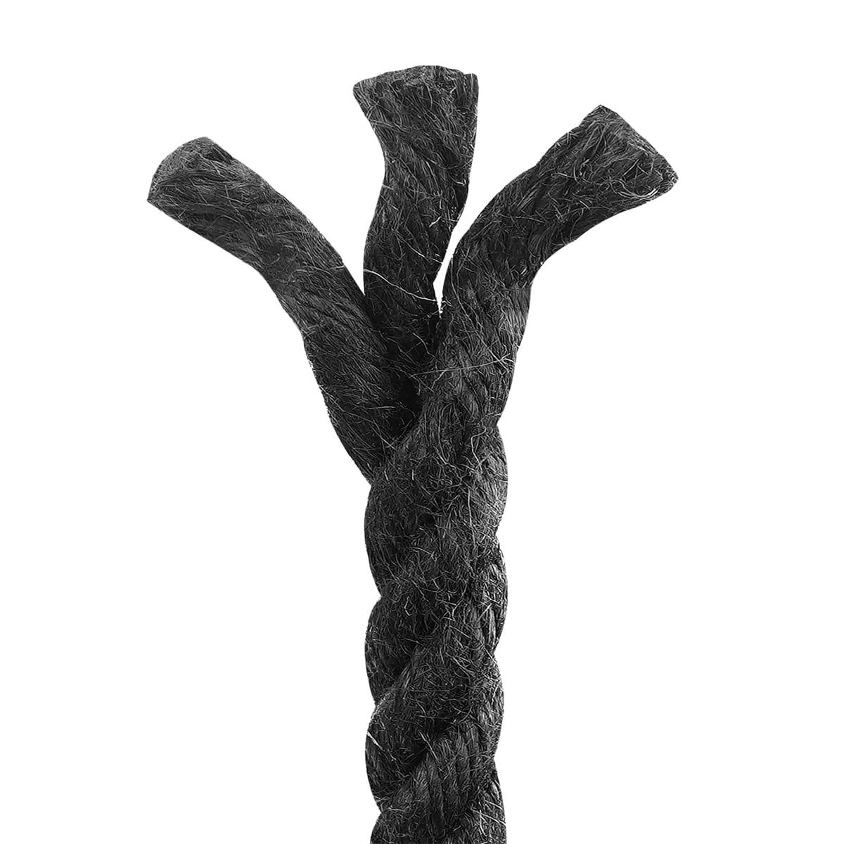 Jutové Lano 12 Mm Černá 100% Jute Tossa